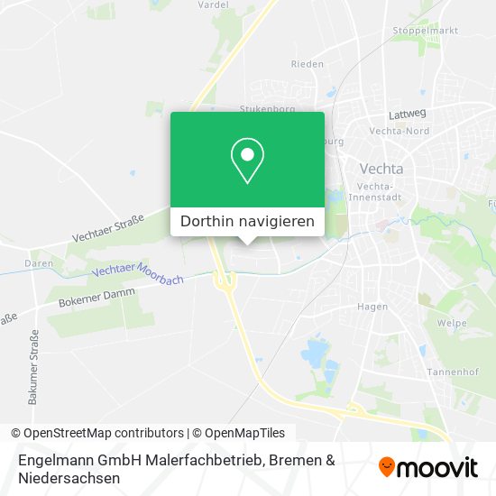 Engelmann GmbH Malerfachbetrieb Karte
