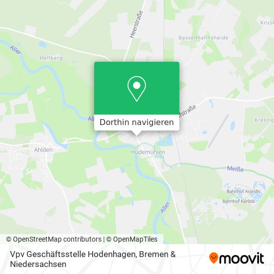 Vpv Geschäftsstelle Hodenhagen Karte