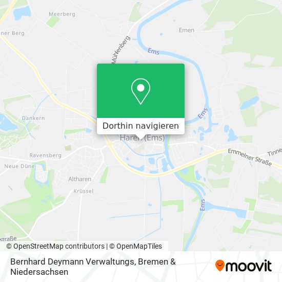Bernhard Deymann Verwaltungs Karte