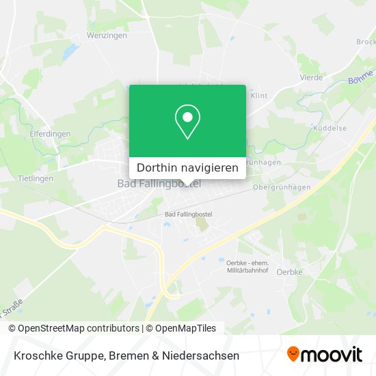 Kroschke Gruppe Karte