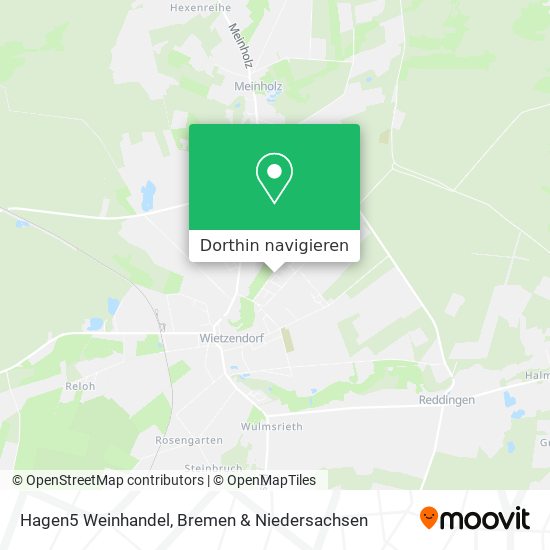 Hagen5 Weinhandel Karte