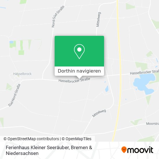 Ferienhaus Kleiner Seeräuber Karte