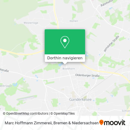 Marc Hoffmann Zimmereii Karte