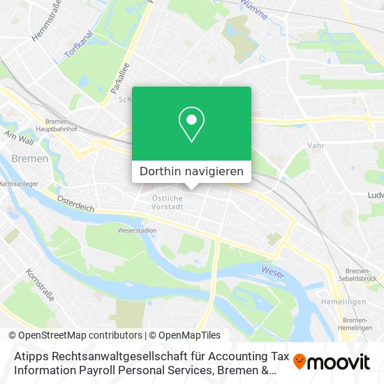 Atipps Rechtsanwaltgesellschaft für Accounting Tax Information Payroll Personal Services Karte