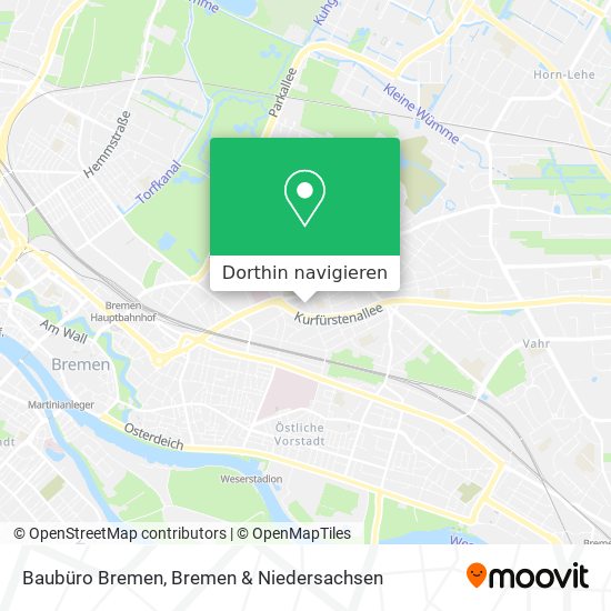 Baubüro Bremen Karte
