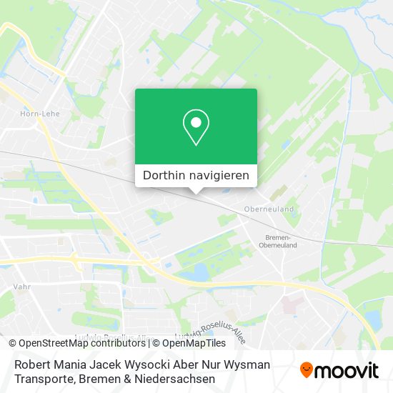 Robert Mania Jacek Wysocki Aber Nur Wysman Transporte Karte