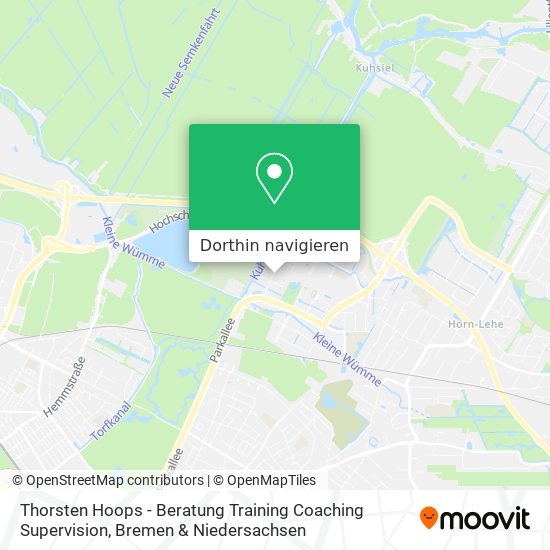 Thorsten Hoops - Beratung Training Coaching Supervision Karte