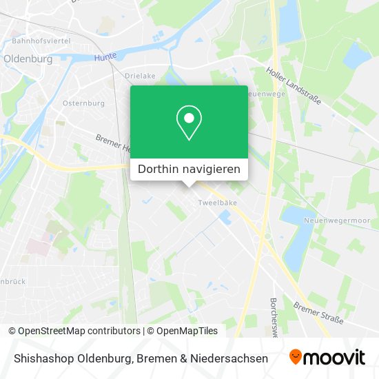 Shishashop Oldenburg Karte