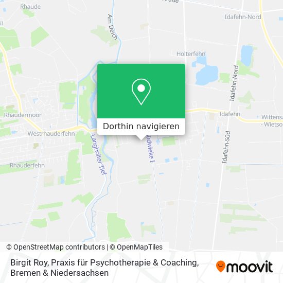 Birgit Roy, Praxis für Psychotherapie & Coaching Karte
