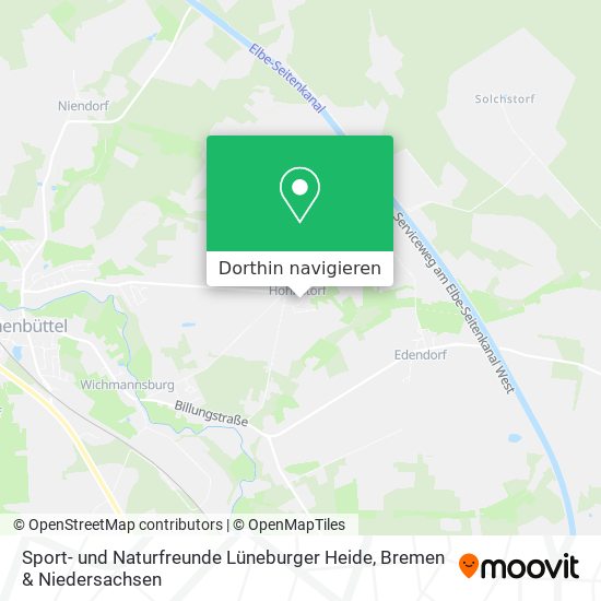 Sport- und Naturfreunde Lüneburger Heide Karte