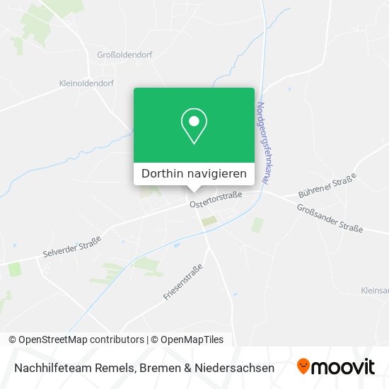 Nachhilfeteam Remels Karte
