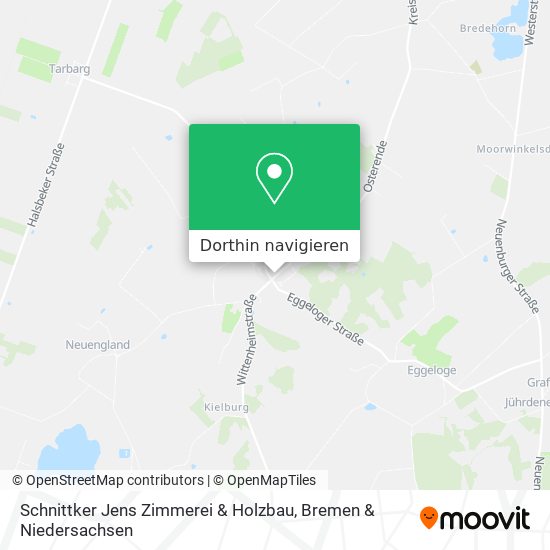 Schnittker Jens Zimmerei & Holzbau Karte