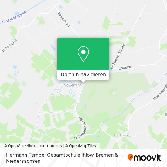 Hermann-Tempel-Gesamtschule Ihlow Karte