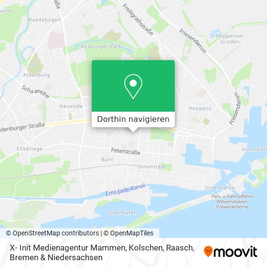 X- Init Medienagentur Mammen, Kolschen, Raasch Karte