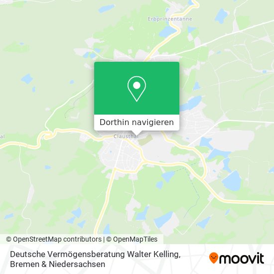 Deutsche Vermögensberatung Walter Kelling Karte