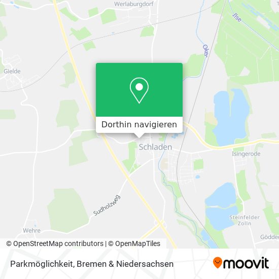 Parkmöglichkeit Karte