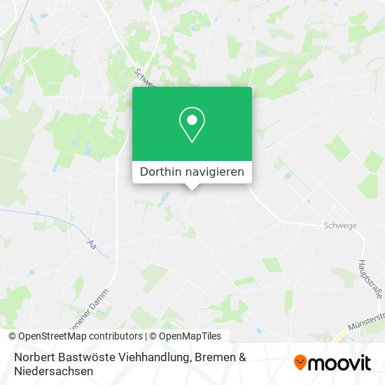 Norbert Bastwöste Viehhandlung Karte