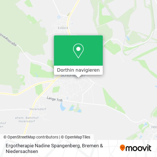 Ergotherapie Nadine Spangenberg Karte