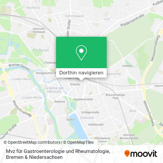 Mvz für Gastroenterologie und Rheumatologie Karte