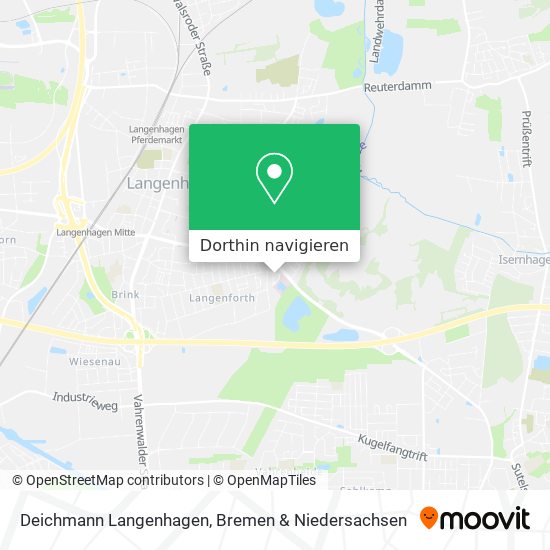 Deichmann Langenhagen Karte