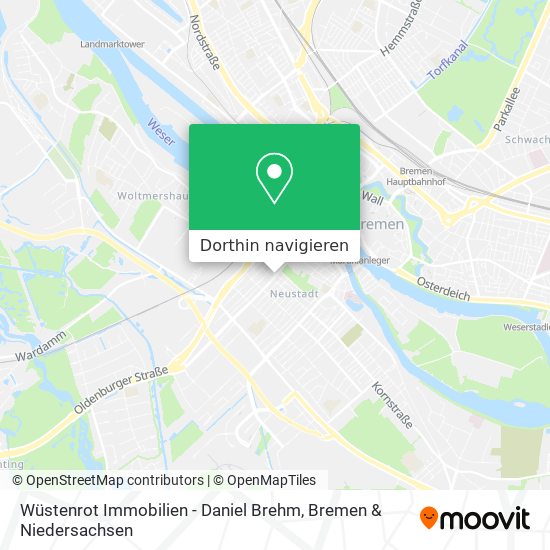 Wüstenrot Immobilien - Daniel Brehm Karte