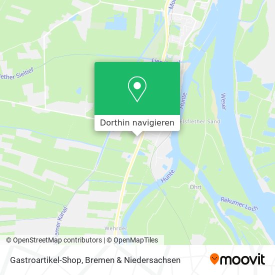 Gastroartikel-Shop Karte