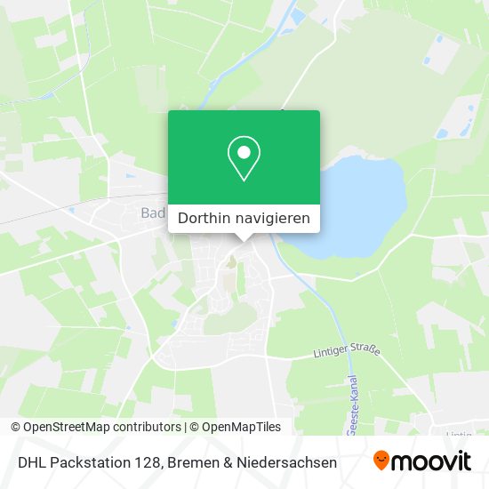 DHL Packstation 128 Karte