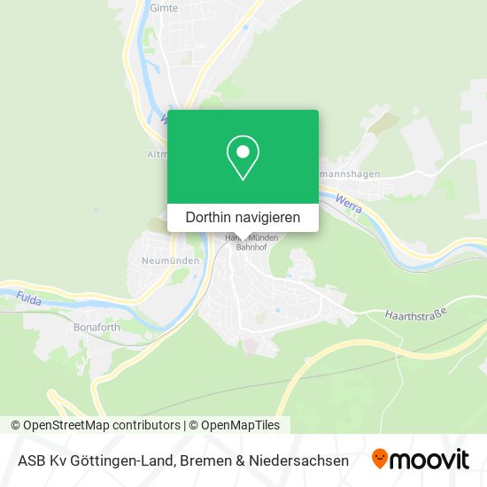 ASB Kv Göttingen-Land Karte