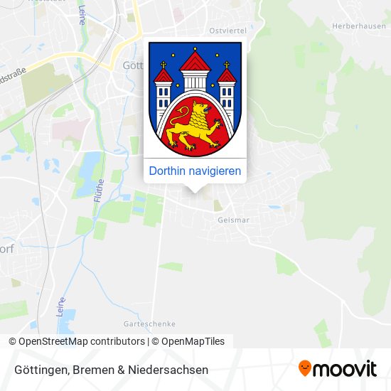 Göttingen Karte