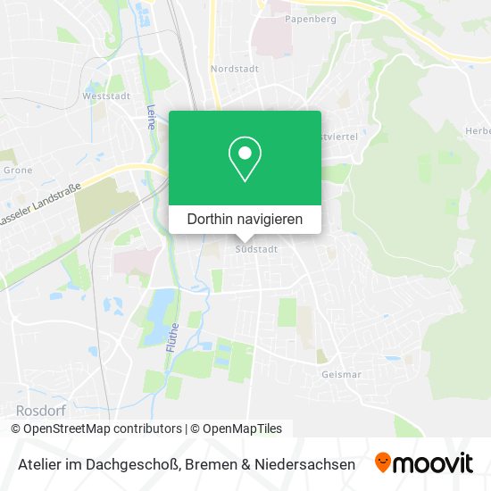 Atelier im Dachgeschoß Karte