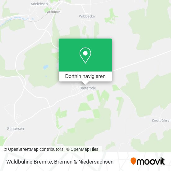 Waldbühne Bremke Karte