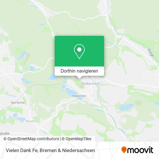 Vielen Dank Fe Karte