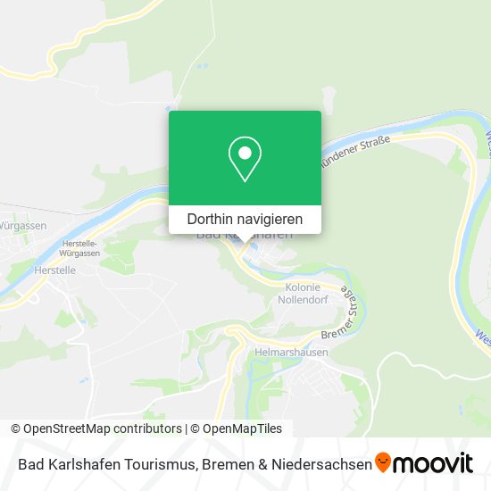 Bad Karlshafen Tourismus Karte