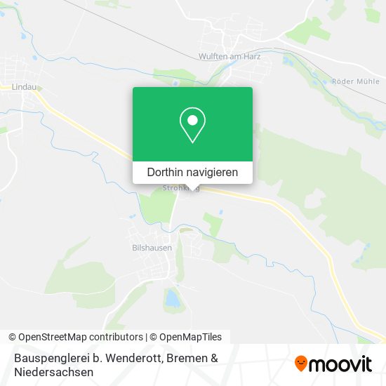 Bauspenglerei b. Wenderott Karte