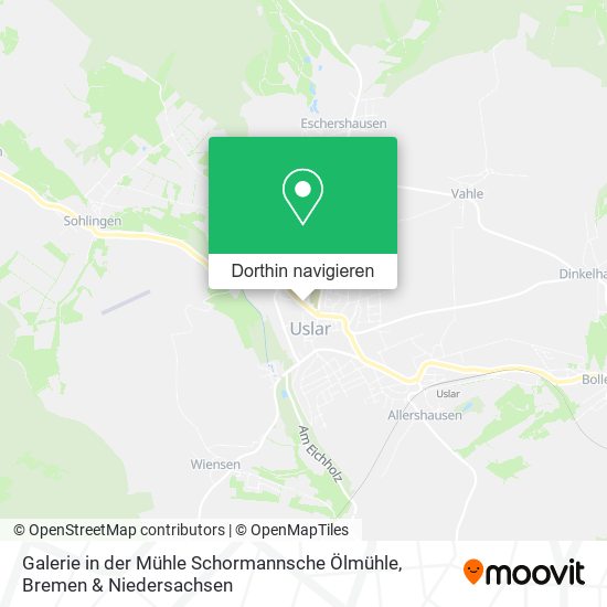 Galerie in der Mühle Schormannsche Ölmühle Karte