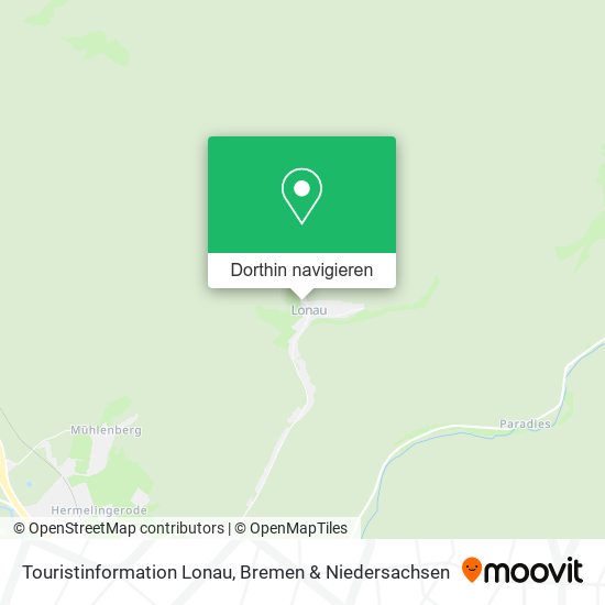 Touristinformation Lonau Karte
