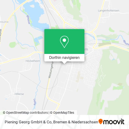Piening Georg GmbH & Co Karte