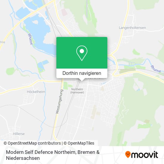 Modern Self Defence Northeim Karte