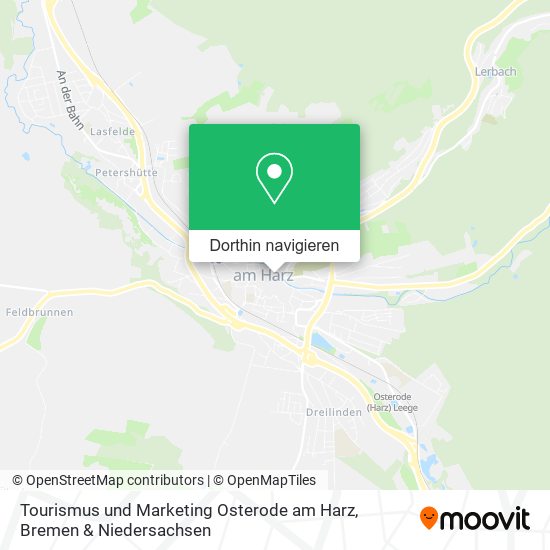 Tourismus und Marketing Osterode am Harz Karte