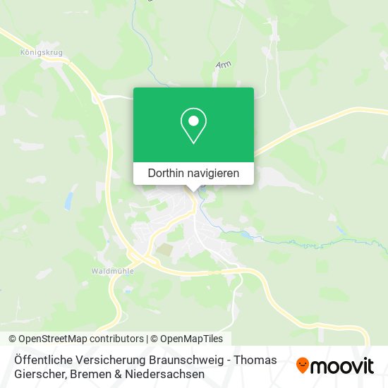Öffentliche Versicherung Braunschweig - Thomas Gierscher Karte
