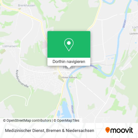 Medizinischer Dienst Karte