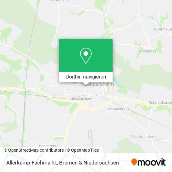Allerkamp Fachmarkt Karte
