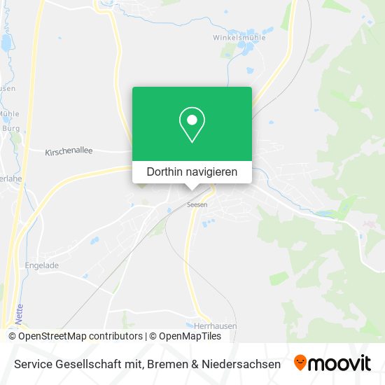 Service Gesellschaft mit Karte