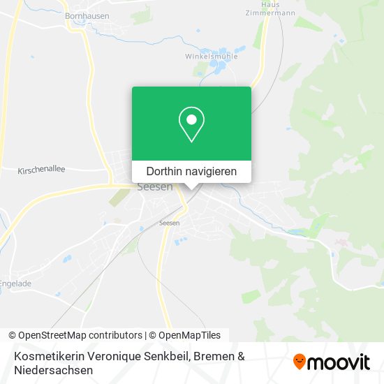 Kosmetikerin Veronique Senkbeil Karte