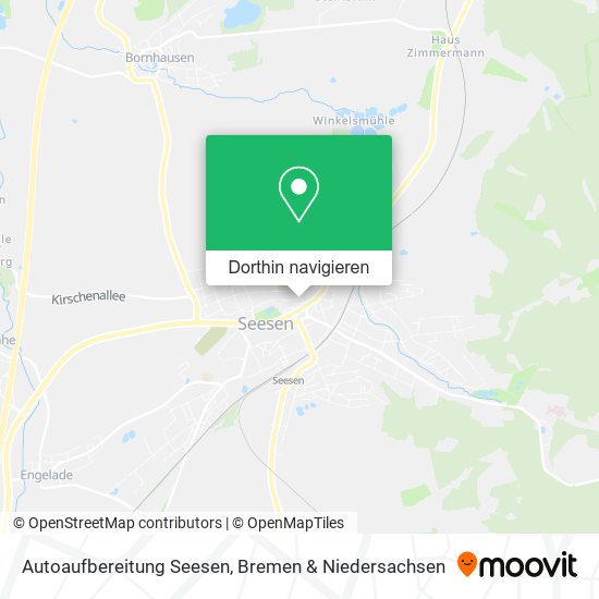 Autoaufbereitung Seesen Karte