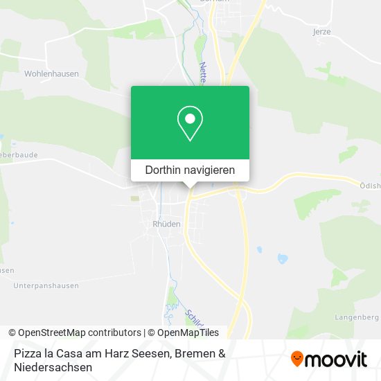Pizza la Casa am Harz Seesen Karte