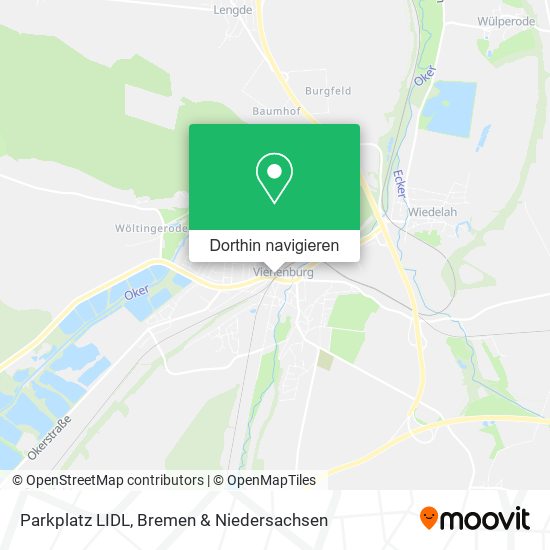 Parkplatz LIDL Karte
