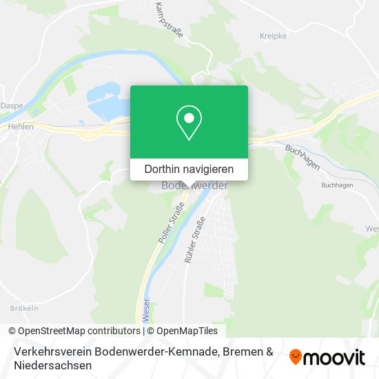 Verkehrsverein Bodenwerder-Kemnade Karte