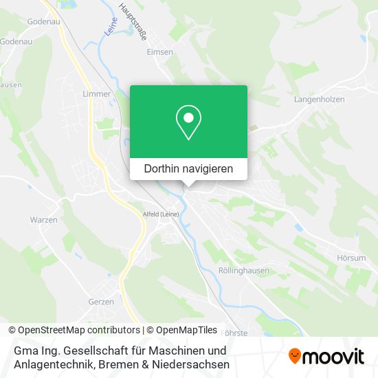 Gma Ing. Gesellschaft für Maschinen und Anlagentechnik Karte