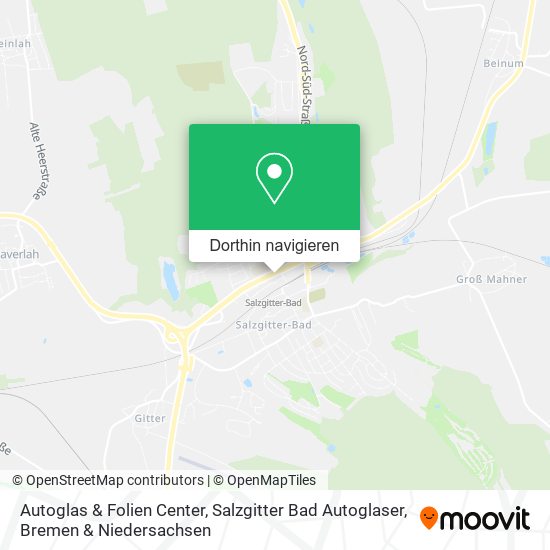 Autoglas & Folien Center, Salzgitter Bad Autoglaser Karte